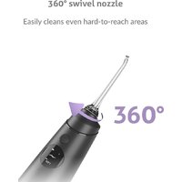 Ирригатор  TrueLife AquaFloss Compact C300 (черный) TLF778444 - Превью изображения №4 — Интернет-магазин Time-Shop