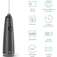 Ирригатор  TrueLife AquaFloss Compact C300 (черный) TLF778444 - Превью изображения №3 — Интернет-магазин Time-Shop