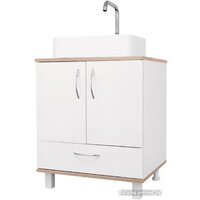 Doratiz Тумба под умывальник Doratiz Гавайи 60 9908.181 (белый/дуб сонома)