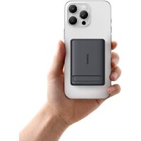 Внешний аккумулятор Baseus PicoGo AM31 Mini Magnetic Power Bank with Stand 20W 5000mAh (черный) - Превью изображения №6 — Интернет-магазин Time-Shop
