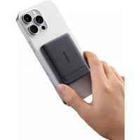 Внешний аккумулятор Baseus PicoGo AM31 Mini Magnetic Power Bank with Stand 20W 5000mAh (черный) - Превью изображения №7 — Интернет-магазин Time-Shop