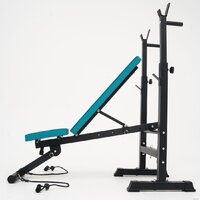 Силовая скамья Calviano 1008 (черный/синий) - Превью изображения №13 — Интернет-магазин Time-Shop