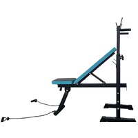 Силовая скамья Calviano 1008 (черный/синий) - Превью изображения №2 — Интернет-магазин Time-Shop