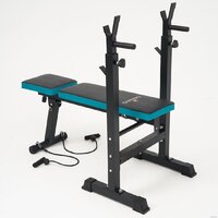 Силовая скамья Calviano 1008 (черный/синий) - Превью изображения №8 — Интернет-магазин Time-Shop