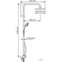 Душевая система  Wasserkraft A017 - Превью изображения №6 — Интернет-магазин Time-Shop