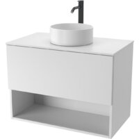 ЗОВ Тумба под умывальник Кито-2 100 2K100LW0MWMC-KP13W (белый матовый)