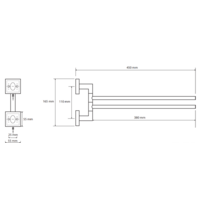 Держатель для полотенца Bemeta Beta 132204102 - Превью изображения №2 — Интернет-магазин Time-Shop