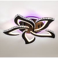 Припотолочная люстра LED4U L2839-5 BK - Превью изображения №3 — Интернет-магазин Time-Shop
