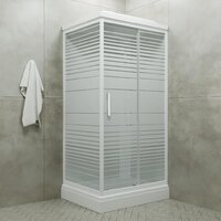 Душевая кабина Triton Квадро 100x80 А Полосы, ДН4 - Превью изображения №9 — Интернет-магазин Time-Shop