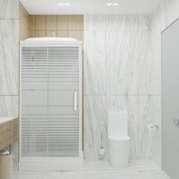 Душевая кабина Triton Квадро 100x80 А Полосы, ДН4 - Превью изображения №12 — Интернет-магазин Time-Shop