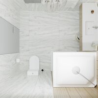 Душевая кабина Triton Квадро 100x80 А Полосы, ДН4 - Превью изображения №14 — Интернет-магазин Time-Shop