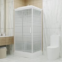 Душевая кабина Triton Квадро 100x80 А Полосы, ДН4 - Превью изображения №11 — Интернет-магазин Time-Shop