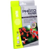 CACTUS Глянцевая 10х15 200 г/кв.м. 50 листов [CS-GA620050]