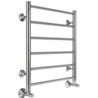 Полотенцесушитель TERMINUS Аврора П6 500x600 нп (хром) - Превью изображения №2 — Интернет-магазин Time-Shop