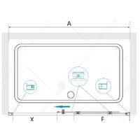 Душевая дверь RGW CL-14B 100 - Превью изображения №6 — Интернет-магазин Time-Shop