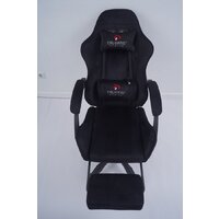 Игровое (геймерское) кресло Calviano 1584 (велюр, черный) - Превью изображения №11 — Интернет-магазин Time-Shop