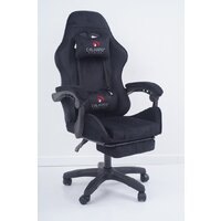 Игровое (геймерское) кресло Calviano 1584 (велюр, черный) - Превью изображения №14 — Интернет-магазин Time-Shop