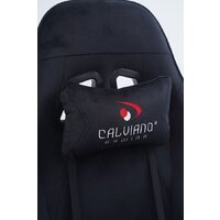 Игровое (геймерское) кресло Calviano 1584 (велюр, черный) - Превью изображения №17 — Интернет-магазин Time-Shop