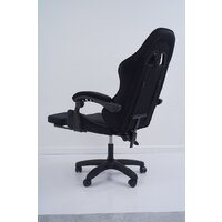 Игровое (геймерское) кресло Calviano 1584 (велюр, черный) - Превью изображения №7 — Интернет-магазин Time-Shop