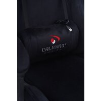 Игровое (геймерское) кресло Calviano 1584 (велюр, черный) - Превью изображения №16 — Интернет-магазин Time-Shop