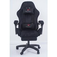 Игровое (геймерское) кресло Calviano 1584 (велюр, черный) - Превью изображения №15 — Интернет-магазин Time-Shop