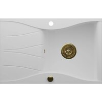 Кухонная мойка Kernau KGS O 6078 1B1D Pure White - Превью изображения №3 — Интернет-магазин Time-Shop