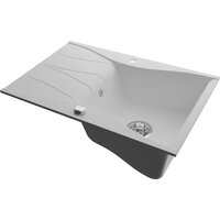Кухонная мойка Kernau KGS O 6078 1B1D Pure White - Превью изображения №2 — Интернет-магазин Time-Shop