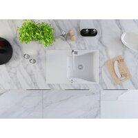 Кухонная мойка Kernau KGS O 6078 1B1D Pure White - Превью изображения №6 — Интернет-магазин Time-Shop