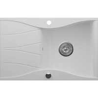 Кухонная мойка Kernau KGS O 6078 1B1D Pure White - Превью изображения №1 — Интернет-магазин Time-Shop