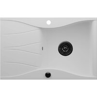 Кухонная мойка Kernau KGS O 6078 1B1D Pure White - Превью изображения №4 — Интернет-магазин Time-Shop