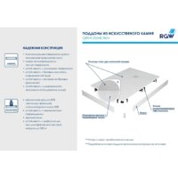 Душевой поддон RGW ST/R-W 16153100-01 100x100 - Превью изображения №4 — Интернет-магазин Time-Shop