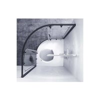 Душевой уголок AM.PM X-Joy Twin Slide W88G-205-090BT64 90x90 - Превью изображения №4 — Интернет-магазин Time-Shop