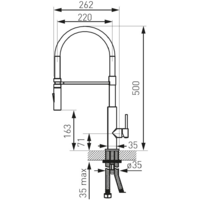 Смеситель Ferro Libretto BLE4B - Превью изображения №2 — Интернет-магазин Time-Shop