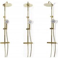 Душевая система  Rea Vincent REA-P8005 (золотой) - Превью изображения №3 — Интернет-магазин Time-Shop