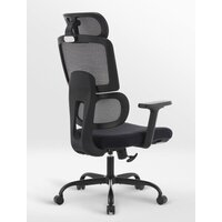 Офисное кресло myroo Office Grace MC094A-BB (black/black) - Превью изображения №5 — Интернет-магазин Time-Shop
