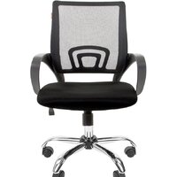 Офисное кресло CHAIRMAN 696 Chrome (черный) - Превью изображения №2 — Интернет-магазин Time-Shop