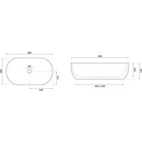 Умывальник Rea Savana Matt 48 REAU3000 - Превью изображения №8 — Интернет-магазин Time-Shop