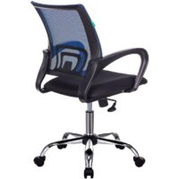 Офисное кресло Бюрократ CH-695N/SL/BL/TW-11 (черный/синий) - Превью изображения №4 — Интернет-магазин Time-Shop