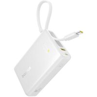 Baseus Picogo PPPG-1W45C Digital Display Power Bank 45W 10000mAh (белый)