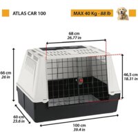Автобокс Ferplast Atlas Car 100 - Превью изображения №2 — Интернет-магазин Time-Shop