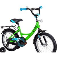 Детский велосипед Novatrack Vector 16 2022 163VECTOR.GN22 (зеленый) - Превью изображения №2 — Интернет-магазин Time-Shop