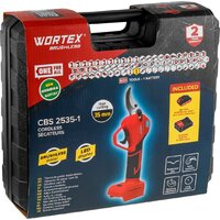 Секатор Wortex CBS 2535-1 1329489 (с 1-им АКБ, кейс) - Превью изображения №9 — Интернет-магазин Time-Shop