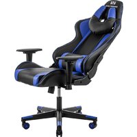 Игровое (геймерское) кресло Mio Tesoro Winner 8051 (черный/синий) - Превью изображения №2 — Интернет-магазин Time-Shop