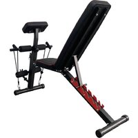 Силовая скамья Calviano 1003 (черный/красный) - Превью изображения №4 — Интернет-магазин Time-Shop