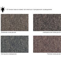 Угловой диван Лига диванов Дубай Лайт правый 121639 (рогожка амур коричневый) - Превью изображения №11 — Интернет-магазин Time-Shop