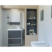  Mixline Шкаф с зеркалом Байкал 60 539809 - Превью изображения №3 — Интернет-магазин Time-Shop