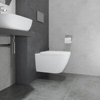 Унитаз подвесной Lauter Nuremberg 21811 + 21901002 (белый, с кнопкой смыва 219702J белый) - Превью изображения №11 — Интернет-магазин Time-Shop