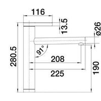 Смеситель Blanco LINEE - Превью изображения №4 — Интернет-магазин Time-Shop
