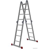 Лестница-трансформер Новая высота NV 332 трансформер 4x4 ступеней - Превью изображения №2 — Интернет-магазин Time-Shop