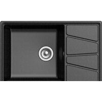 Кухонная мойка GranFest GF-V-780L (черный) - Превью изображения №2 — Интернет-магазин Time-Shop